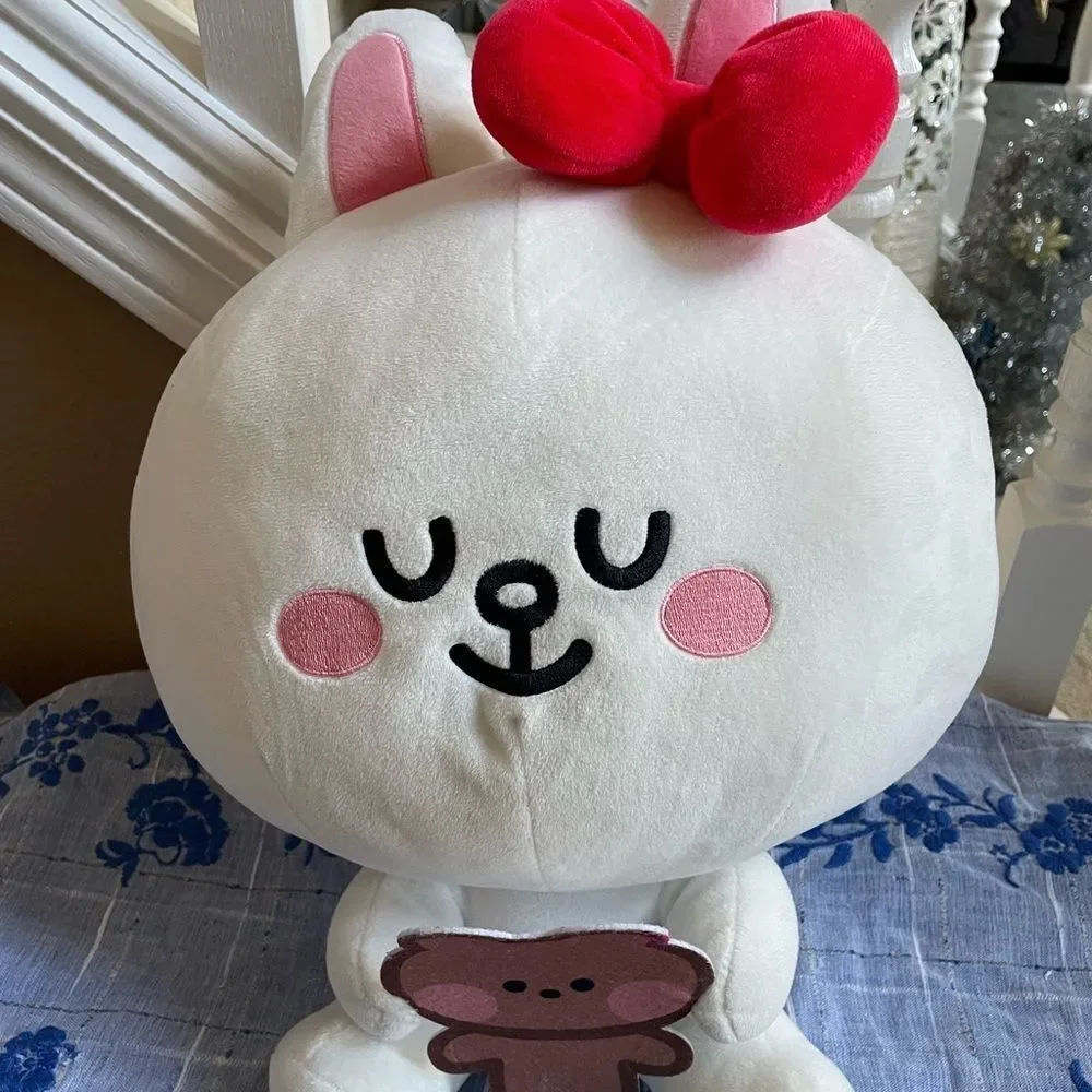 Lime Friends White Bunny Rabbit Plush Bunny!